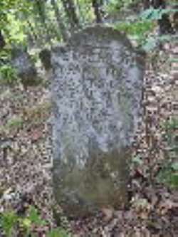 The oldest known burial is dated 1843 and belongs to Martin Carter The oldest known burial is dated 1843 and belongs to Martin Carter.